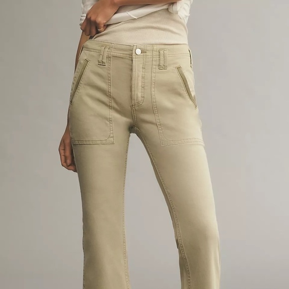 NWT Anthropologie Pilcro Crop Flare Pants 29 - Picture 4 of 7